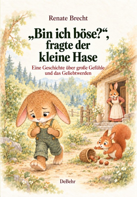 "Bin ich böse?", fragte der kleine Hase - Eine Geschichte über große Gefühle und das Geliebtwerden - Renate Brecht