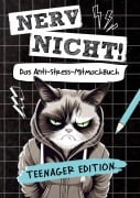 Cover-Bild zum Titel 'Nerv nicht! Das coole Anti-Stress-Mitmachbuch für Teens' von 'Petra Lustig'