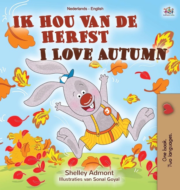 I Love Autumn (Dutch English bilingual book for children) - Shelley Admont, Kidkiddos Books