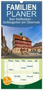 Cover-Bild zum Titel 'Familienplaner 2027 - Bad Staffelstein - Gottesgarten am Obermain mit 5 Spalten (Wandkalender, 21 x 45 cm) CALVENDO' von 'Val Thoermer'