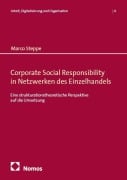 Cover-Bild zum Titel 'Corporate Social Responsibility in Netzwerken des Einzelhandels' von 'Marco Steppe'