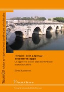 Cover-Bild zum Titel ''Präzise, doch ungenau' - Tradurre il saggio' von 'Silvia Ruzzenenti'
