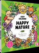 Cover-Bild zum Titel 'Cosy Coloring - Happy Nature' von ''