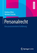 Cover-Bild zum Titel 'Personalrecht' von 'Normen Franzke, Andreas Wien'