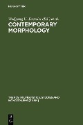 Contemporary Morphology - 