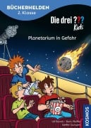 Cover-Bild zum Titel 'Die drei ??? Kids, Bücherhelden 2. Klasse, Planetarium in Gefahr' von 'Ulf Blanck, Boris Pfeiffer'