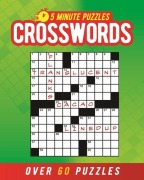 Cover-Bild zum Titel '5 Minute Puzzles: Crosswords' von 'Eric Saunders'