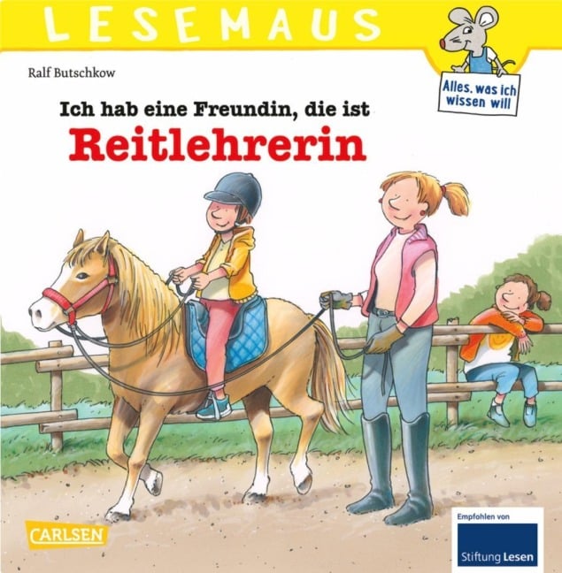 LESEMAUS 162: Ich hab eine Freundin, die ist Reitlehrerin - Ralf Butschkow