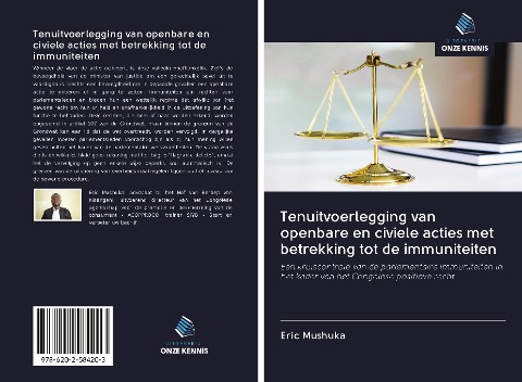 Tenuitvoerlegging van openbare en civiele acties met betrekking tot de immuniteiten - Eric Mushuka