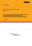 Cover-Bild zum Titel 'Entwicklung eines Implementierungskonzepts für das Performance Management im Projekt- und Prüfungsumfeld eines deutschen DAX-Unternehmens' von 'Jakob Stollberger'