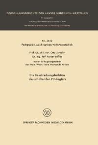 Die Beschreibungsfunktion des schaltenden PD-Reglers - Otto Schäfer