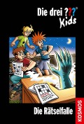 Cover-Bild zum Titel 'Die drei ??? Kids, 69, Die Rätselfalle (drei Fragezeichen Kids)' von 'Boris Pfeiffer'