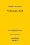 Cover-Bild zum Titel 'Vollstreckbarkeit' von 'Denise Wiedemann'