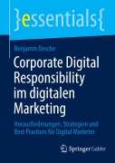 Cover-Bild zum Titel 'Corporate Digital Responsibility im digitalen Marketing' von 'Benjamin Desche'