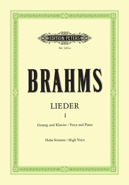 Lieder 1 - Johannes Brahms