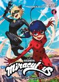 Cover-Bild zum Titel 'Miraculous - Die Abenteuer von Ladybug und Cat Noir (Manga) 01' von 'Warita Koma, Zag, Riku Tsuchida'