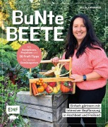 Cover-Bild zum Titel 'Bunte Beete - Einfach gärtnern mit intensiver Bepflanzung in Hochbeet und Freiland' von 'Saskia Voigt'