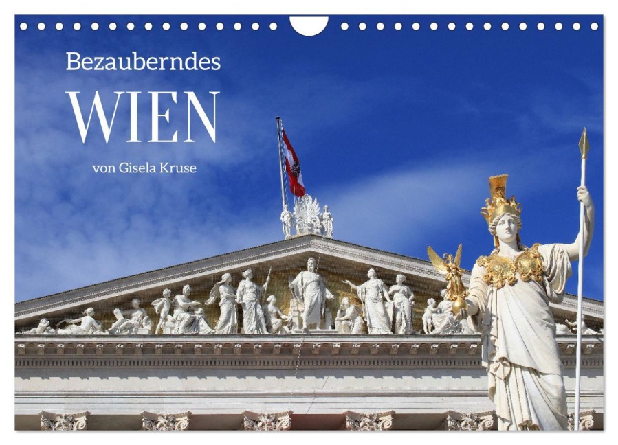 Bezauberndes Wien (Wandkalender 2026 DIN A4 quer), CALVENDO Monatskalender - Gisela Kruse