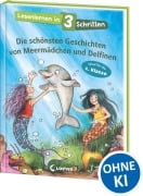 Cover-Bild zum Titel 'Lesenlernen in 3 Schritten - Die schönsten Geschichten von Meermädchen und Delfinen' von ''