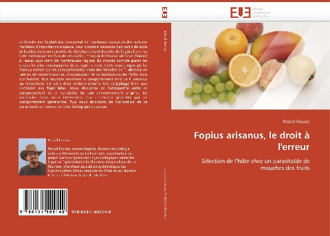 Fopius arisanus, le droit à l''erreur - Pascal Rousse