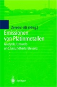 Cover-Bild zum Titel 'Emissionen von Platinmetallen' von ''