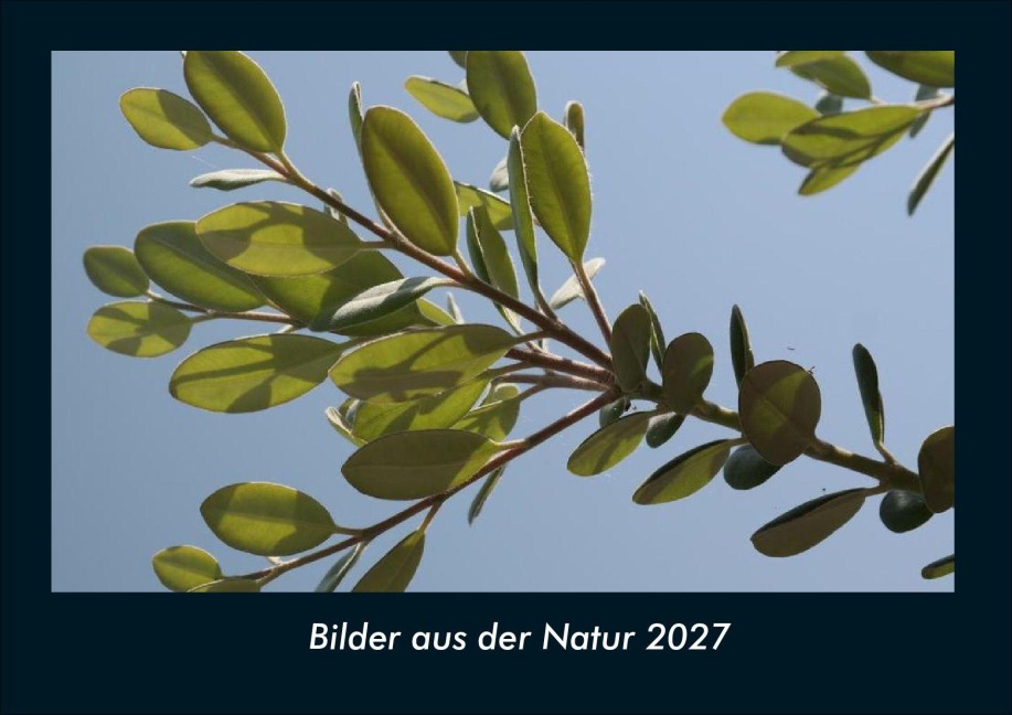 Bilder aus der Natur 2027 Fotokalender DIN A4 - Tobias Schmitt, Kevin Heber