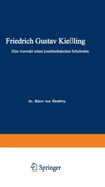 Friedrich Gustav Kießling - Albert Von Bamberg