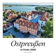 Cover-Bild zum Titel 'Ostpreußen in Farbe 2026' von ''