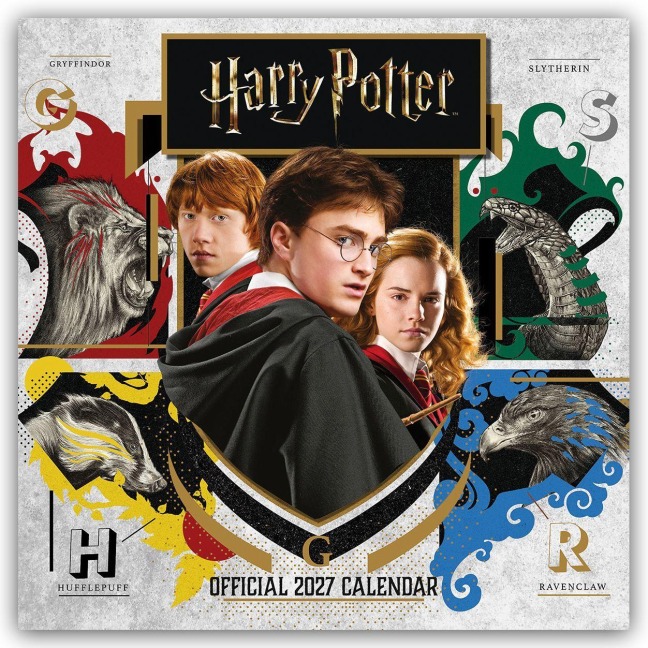 Harry Potter - Offizieller Kalender 2027 - Wandkalender - Danilo Promotion Ltd