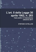 L'art. 5 della Legge 30 aprile 1962, n. 283 - Stefano Catellani