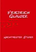 Cover-Bild zum Titel 'Wachtmeister Studer' von 'Friedrich Glauser'