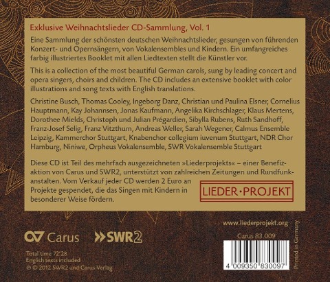 Weihnachtslieder Vol. 1 - Jonas Kaufmann, Angelika Kirchschlager, Dorothee Mields