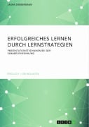 Cover-Bild zum Titel 'Erfolgreiches Lernen durch Lernstrategien' von 'Laura Zimmermann'