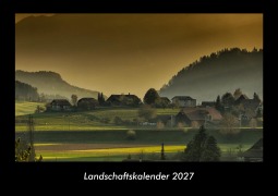 Cover-Bild zum Titel 'Landschaftskalender 2027 Fotokalender DIN A3' von 'Tobias Becker'