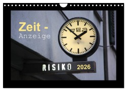 Cover-Bild zum Titel 'Zeit-Anzeige (Wandkalender 2026 DIN A4 quer), CALVENDO Monatskalender' von 'Angelika Keller'