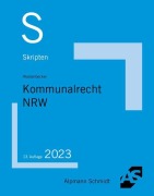Cover-Bild zum Titel 'Skript Kommunalrecht NRW' von 'Horst Wüstenbecker'