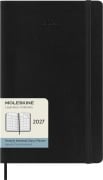 Cover-Bild zum Titel 'Moleskine 12 Monate Monatsnotizkalender 2027, L/A5, 1 Mo = 2 Seiten, Linierte Seiten, Weicher Einband, Schwarz' von ''