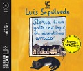 Cover-Bild zum Titel 'Storia di un gatto e del topo che diventò suo amico letto da Dante Biagioni. Audiolibro. CD Audio formato MP3' von 'Luis Sepúlveda'