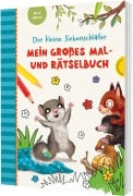 Cover-Bild zum Titel 'Der kleine Siebenschläfer: Mein großes Mal- und Rätselbuch' von 'Sabine Bohlmann'