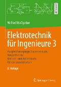 Cover-Bild zum Titel 'Elektrotechnik für Ingenieure 3' von 'Wilfried Weißgerber'