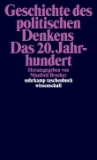 Cover-Bild zum Titel 'Geschichte des politischen Denkens. Das 20. Jahrhundert' von ''