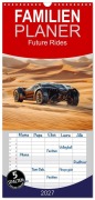 Cover-Bild zum Titel 'Familienplaner 2027 - Future Rides mit 5 Spalten (Wandkalender, 21 x 45 cm) CALVENDO' von 'Kerstin Waurick'