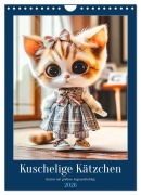 Cover-Bild zum Titel 'Kuschelige Kätzchen - Katzen mit großem Augenaufschlag (Wandkalender 2026 DIN A4 hoch), CALVENDO Monatskalender' von 'Anja Frost'