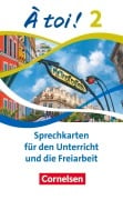 Cover-Bild zum Titel 'À toi ! Band 2 - Kartenspiel - Sprechkarten für den Unterricht' von ''