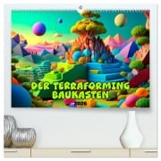 Der Terraforming-Baukasten (hochwertiger Premium Wandkalender 2026 DIN A2 quer), Kunstdruck in Hochglanz - Werner Braun