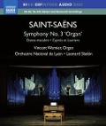 Cover-Bild zum Titel 'Sinfonie 3/Danse macabre/+' von 'Warnier/Slatkin/ON de Lyon'