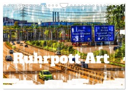 Cover-Bild zum Titel 'Ruhrpott Art (Wandkalender 2026 DIN A4 quer), CALVENDO Monatskalender' von 'Johnny Flash'