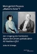 Cover-Bild zum Titel 'Wem gehört Picassos ¿Madame Soler¿?' von 'Julius H. Schoeps'