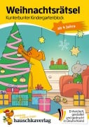 Cover-Bild zum Titel 'Weihnachtsrätsel - Kunterbunter Kindergartenblock ab 4 Jahre' von 'Ulrike Maier'