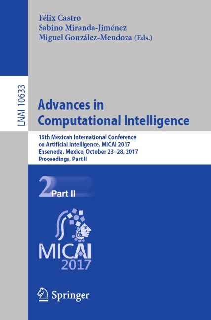 Advances in Computational Intelligence - 